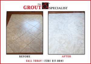 grout before and after