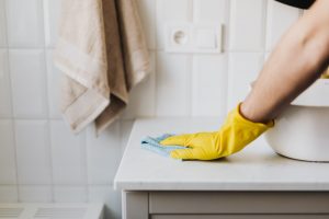 Cleaning tiles is often just as effective as getting new tiles.